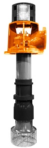 Вертикальный однокорпусный насос с направляющим аппаратом ПромХимМаш серия 5000 модель 40 (тип VS1 по API610)